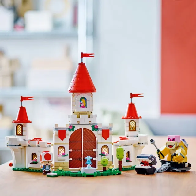 【LEGO 樂高】超級瑪利歐系列 71435 與洛伊對決！碧姬城堡(互動式遊戲 任天堂 碧姬公主 禮物)