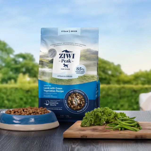 【ZIWI 巔峰】微蒸鮮肉狗糧 800g 任選(狗飼料 全齡犬 乾式熟成 高含肉量 低碳水)