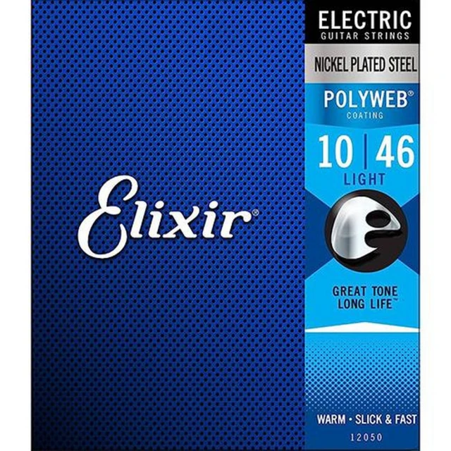 ELIXIR 12050 POLYWEB 鍍鎳鋼 10-46(原廠公司貨 商品保固有保障)