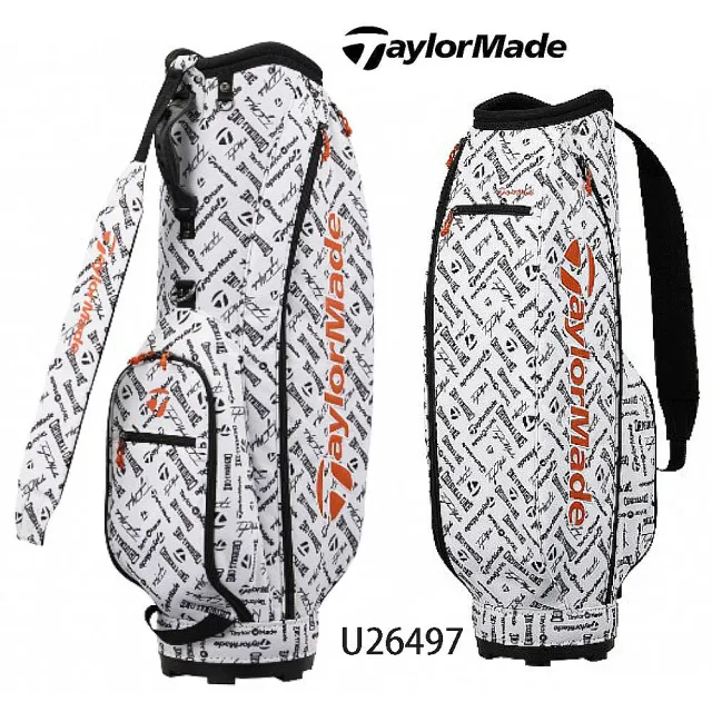 【TaylorMade】ICON Graphic UN259 U26497 CartBag 輕量高爾夫球桿袋(滿滿Taylormade logo的球袋)