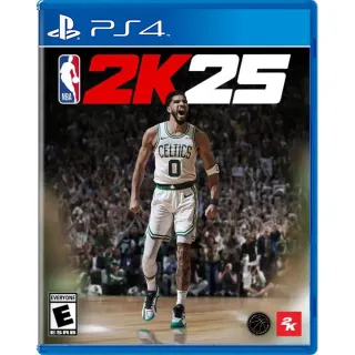 【SONY 索尼】預購2024/09/06上市 ★ PS4 NBA 2K25 一般版(台灣公司貨-中文版)