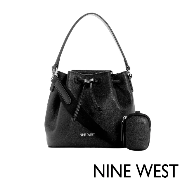 NINE WEST REFLECTED手掛式長夾-LOGO咖