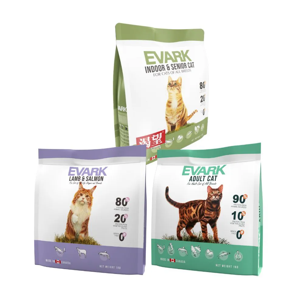 【EVARK渴望】無穀貓糧1kg*2入組(貓糧、貓飼料)