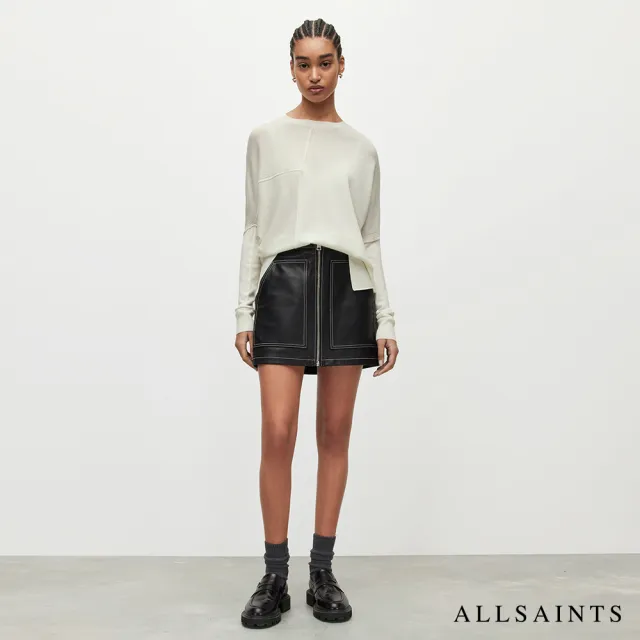 【ALLSAINTS】LOCK 羊毛針織上衣 WK030Y(舒適版型)