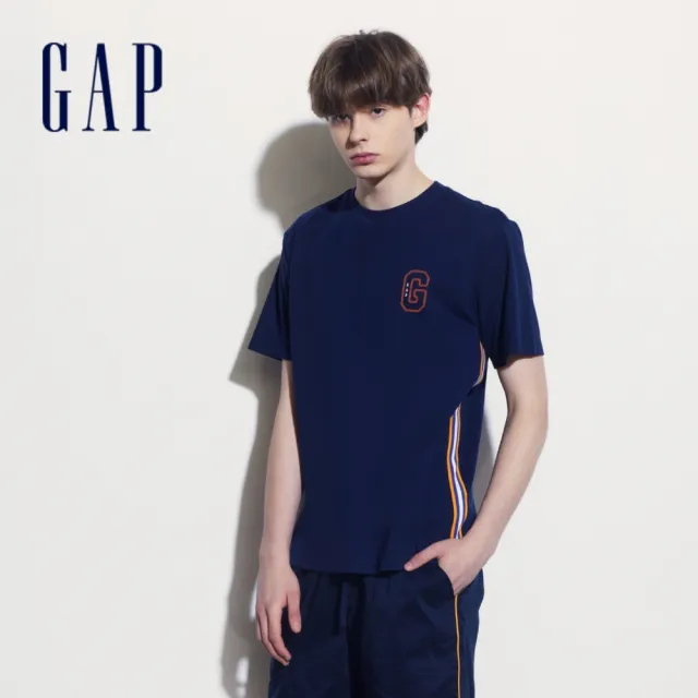 【GAP】男女裝 Logo圓領短袖T恤-多款任選(464839&465586&465602&512840)