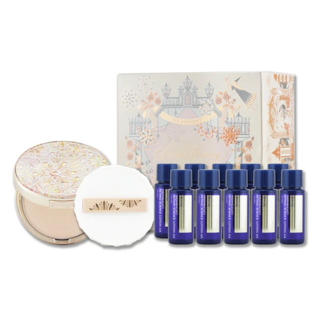 SHISEIDO 資生堂東京櫃SHISEIDO 資生堂東京櫃 雪花香氛魔法盒2023 25g + 莉薇特麗抗皺精露AA 7ML x 10（專櫃公司貨）