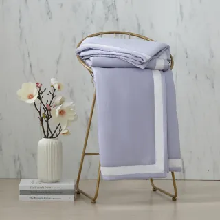 【Tonia Nicole 東妮寢飾】300織萊賽爾天絲涼被-紫羅蘭 60支(單人150x195cm)