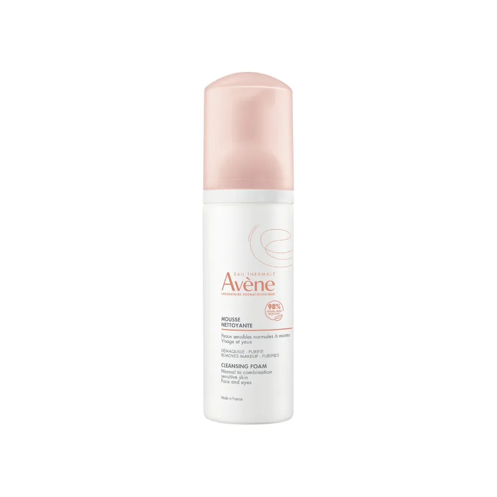 【Avene 雅漾官方直營】活泉綿密潔顏慕斯150ml(洗面乳)