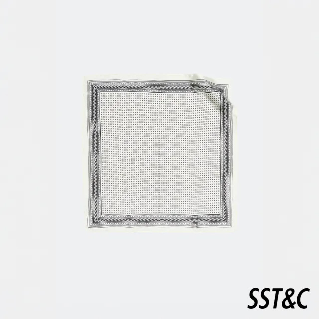 【SST&C】點點米白方巾9462405007(新品9折)