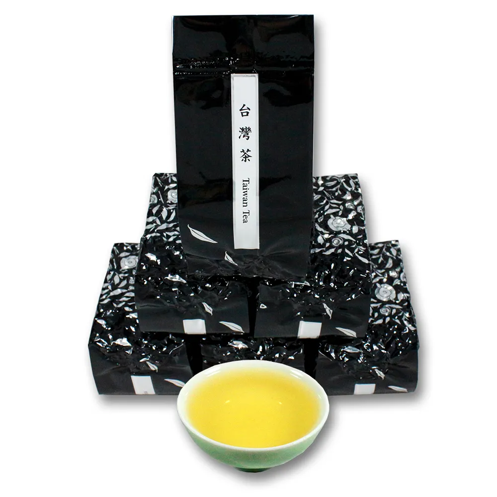 【龍源茶品】阿里山頂級鮮摘蕊心高山茶葉8包組(150g/包-共2斤/附提袋;生青茶;無焙火;輕發酵)