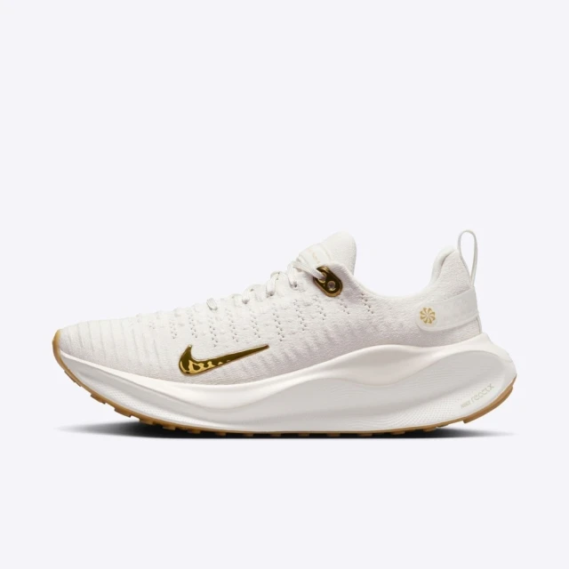 NIKE 耐吉 W Reactx Infinity Run 4 女 慢跑鞋 路跑 訓練 緩震 米白金(DR2670-013)