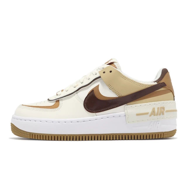 NIKE 耐吉 W AF1 SHADOW 運動鞋 休閒鞋 女 低筒 皮革(DZ1847-106 ∞)