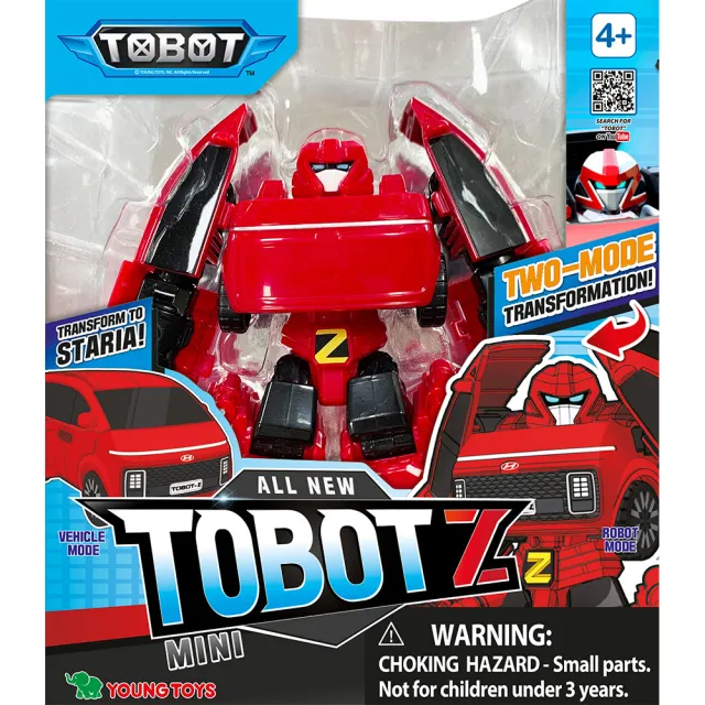 【TOBOT 機器戰士】迷你 NEW TOBOT Z(男孩 機器人)