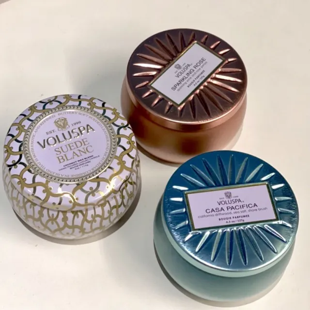 【VOLUSPA】超值兩入組 香氛蠟燭4oz/4.5oz(日式庭園/白屋/黑屋/華麗年代系列.多款任選)