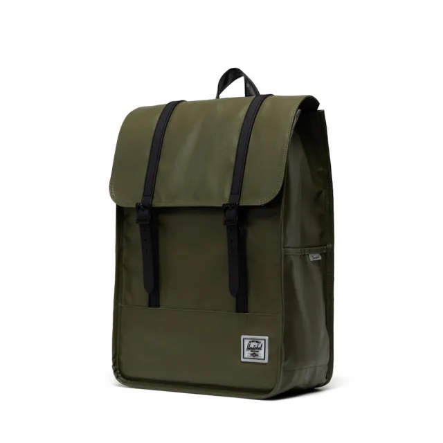 【Herschel】官方直營 15吋筆電包 WR SURVEY II 17.5L 防潑水後背包(防水包 綠)