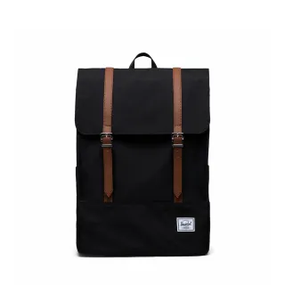 【Herschel】官方直營 後背包 16吋筆電包 書包 減壓肩帶 17.5L Survey 黑(11404-00