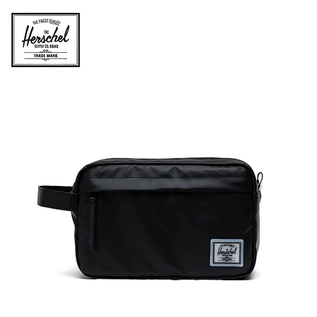 Herschel 官方直營 手提包 收納包 化妝包 旅行包 5L Chapter Travel Kit 黑(11195-00001-OS)