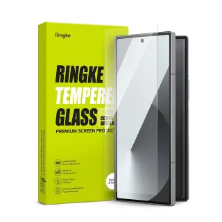 【Ringke】三星 Galaxy Z Fold 6 Tempered Glass 鋼化玻璃螢幕保護貼 2入(Rearth 保貼)