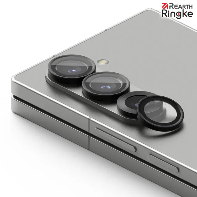 【Ringke】三星 Galaxy Z Fold 6 Camera Lens Frame Glass 鋼化玻璃鏡頭保護鋁框 2入(Rearth 鏡頭貼)