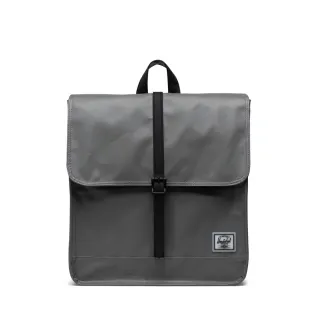 【Herschel】官方直營 後背包 13吋筆電包 防潑水 14L City Mid(灰)