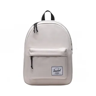 【Herschel】官方直營 後背包 14吋筆電包 書包 拉鍊 20L Classic 白(11377-05456-O