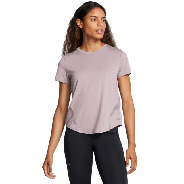 UNDER ARMOUR UA 女 Vanish Elite Vent 短袖T-Shirt_1386400-015(灰色)