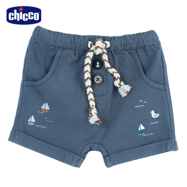 Chicco 24SS-帆船季-反折短褲