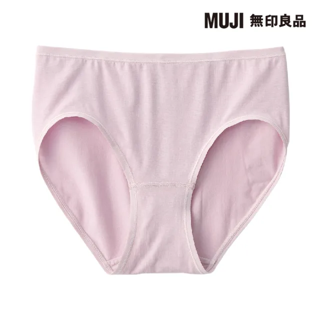 【MUJI 無印良品】女柔滑中腰內褲(共6色)