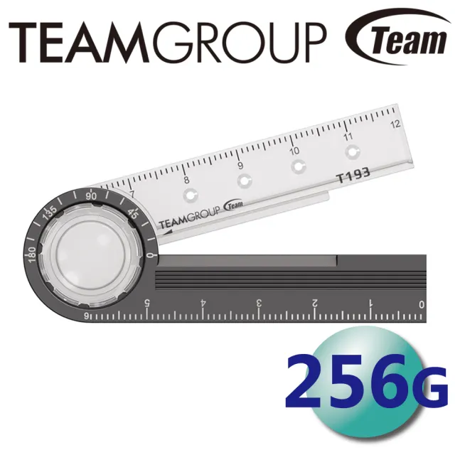 【Team 十銓】256GB T193 USB3.2 隨身碟 文具碟 鋅合金(台灣製造)