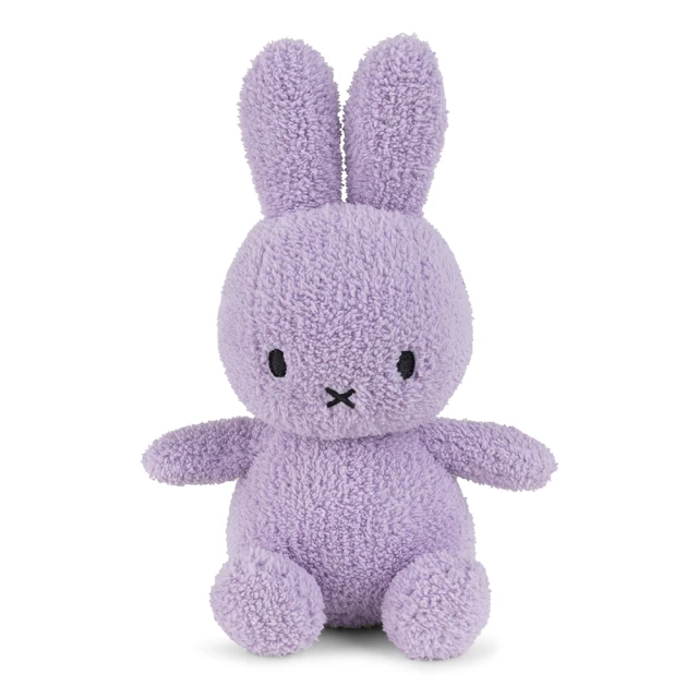 BON TON TOYS Miffy米菲兔填充玩偶-丁香紫(23cm 玩偶、娃娃、公仔)