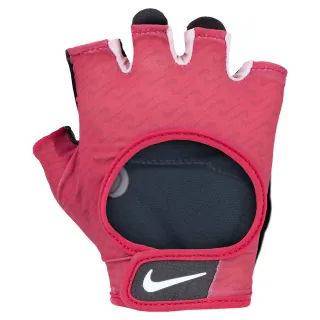 【NIKE 耐吉】女用健身重訓舉重半指運動手套S號 防滑止汗透氣孔洞 單車自行車健力適用(N0002555634)
