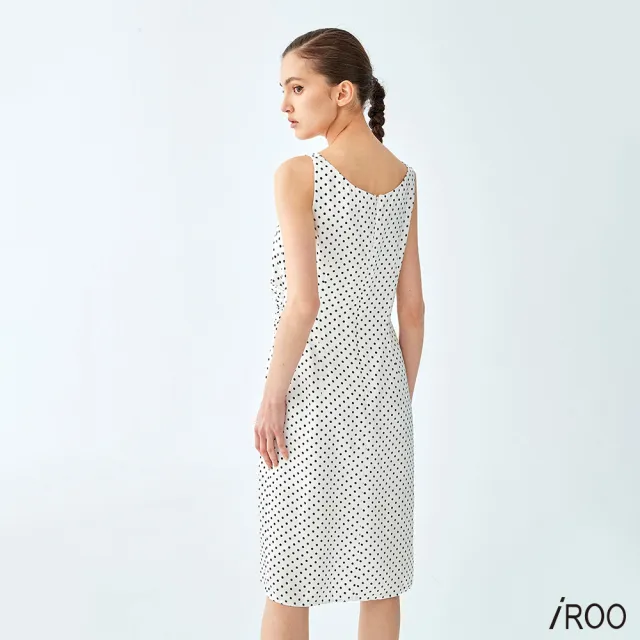 【iROO】點點印花洋裝