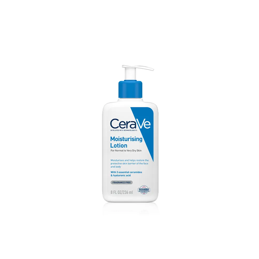 【CeraVe 適樂膚】長效清爽保濕乳(236ml/臉部身體乳液)