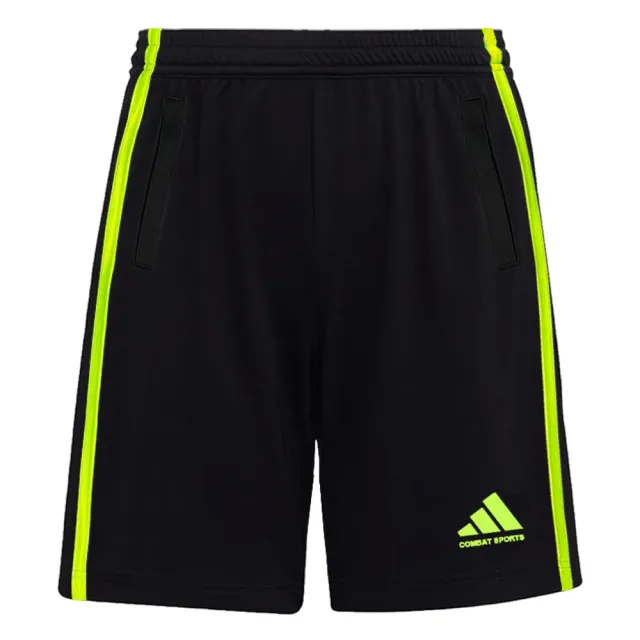 【adidas 愛迪達】KID Sport Shorts 兒童運動彈性透氣五分褲(休閒 大童 吸濕 排汗 快乾 涼感 抗臭 親膚)