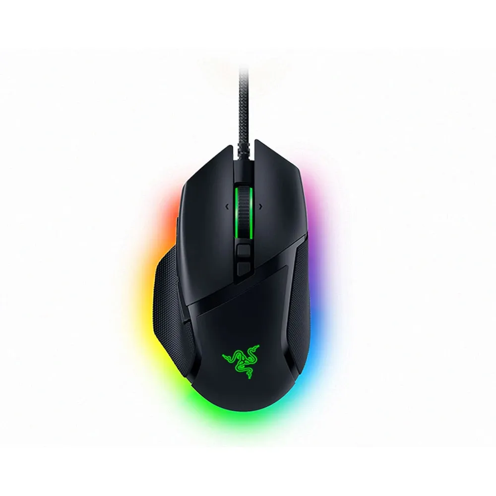 【Razer 雷蛇】買一送一★Basilisk V3 巴塞利斯蛇 V3 有線電競滑鼠+Pro Glide滑鼠墊