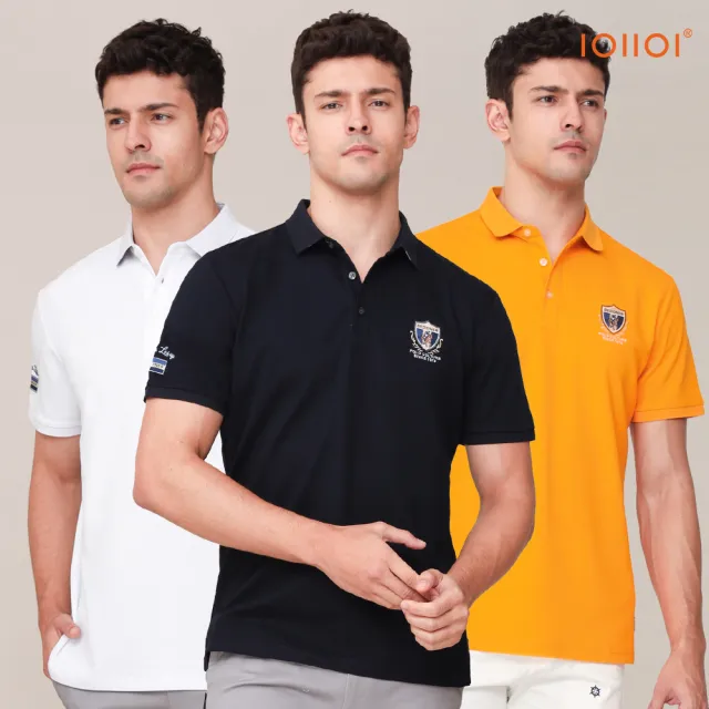 【oillio 歐洲貴族】4款 短袖休閒POLO衫 商務 修身素面POLO 防皺透氣吸濕排汗(法國品牌)