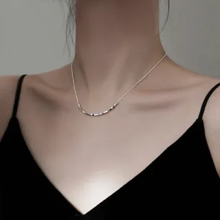 【MoonDy】包包 女項鍊 韓國項鍊 名牌項鍊 設計高級感 輕奢項鍊 學生生日禮物 鎖骨鏈項墜 