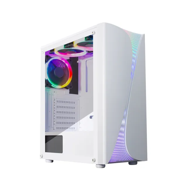 【華碩平台】i7廿核GeForce RTX 3050 Win11{星龍領主W}電競電腦(i7-14700F/H610/16G/1TB/WIFI)