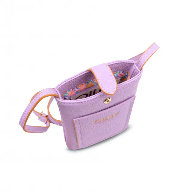 【Oilily】雙11 荷蘭品牌 Joylily 手機背袋(粉色)