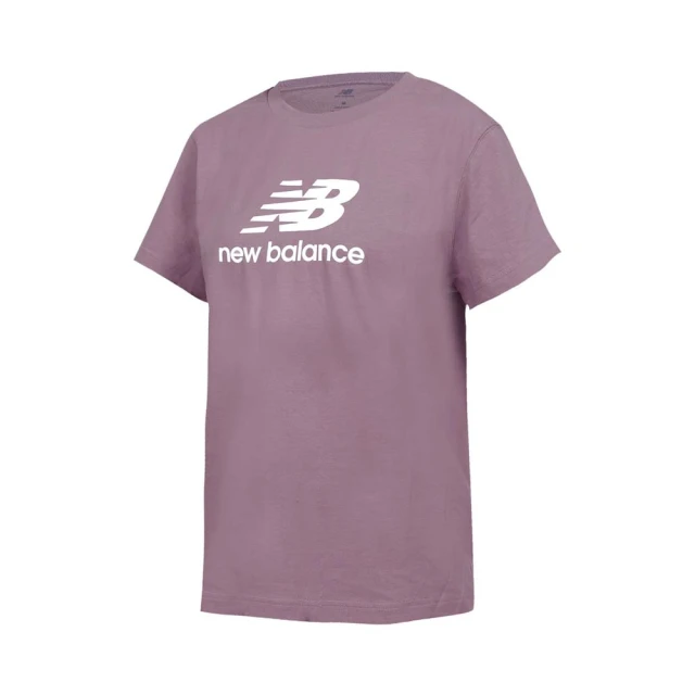 NEW BALANCE 女LOGO短袖T恤-美規 上衣 休閒 慢跑(WT41502ICW)