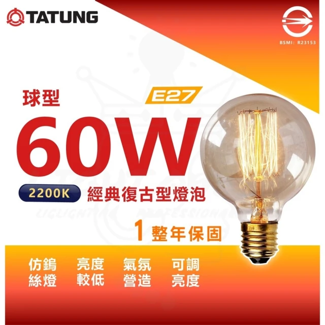 TATUNG 大同 單入 100W LED 鰭片式節能燈泡 