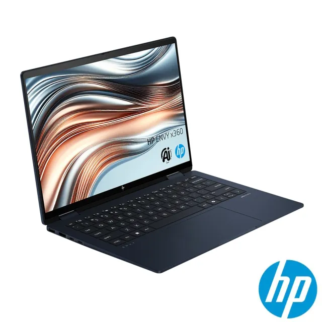 【HP 惠普】微軟365一年組★14吋 Ultra 7-155U 翻轉觸控EVO AI筆電(14-fc0070TU/16G/1TB SSD/W11)