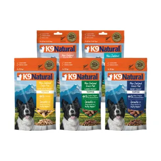 【K9 Natural】狗狗凍乾生食餐-100g/142g 任選(常溫保存/狗飼料/狗糧/寵物食品/全齡犬/挑嘴狗)