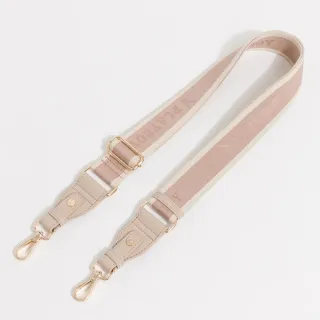 【PLAYBOY】Logo織帶背帶 PLAYBOY織帶背帶系列(粉色)