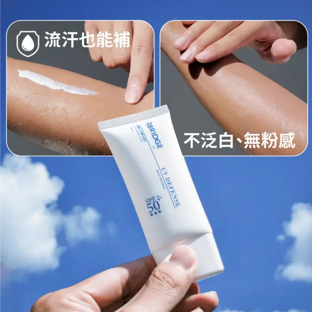 【BRIDGE 24/7 橋膚科】防曬水凝乳 50ml(防曬乳)