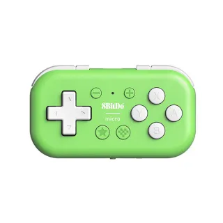 【8Bitdo】八位堂 Switch 副廠  Micro 便攜式多功能藍芽手把(檸檬綠)