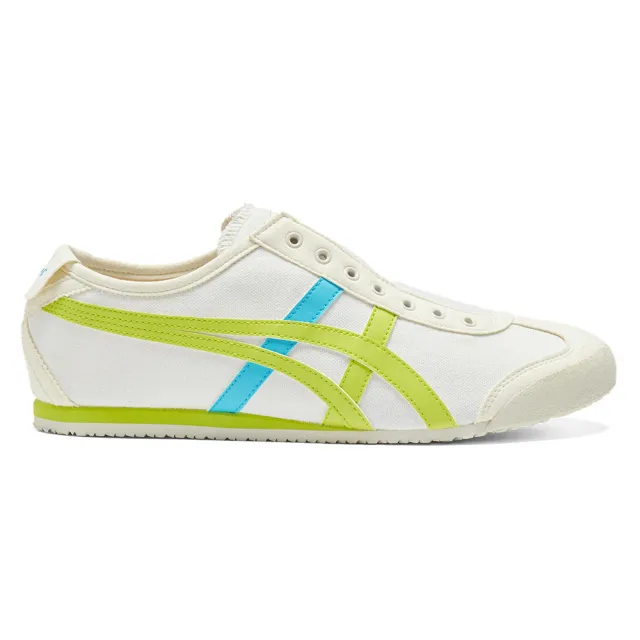 【Onitsuka Tiger】Onitsuka Tiger鬼塚虎-米底藍綠虎爪紋 MEXICO 66 SLIP-ON(1183A360-124)