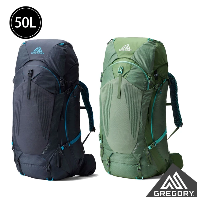 Gregory 女 50L KALMIA 登山背包 S/M 夏至藍(附雨罩 負重包 多日包 登山包)