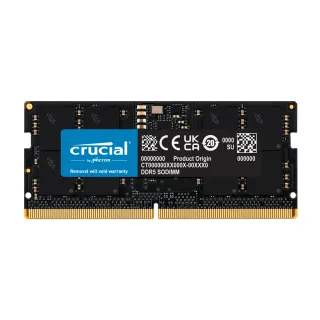 【Crucial 美光】DDR5 5600 16GB 筆電記憶體 (CT16G56C46S5)