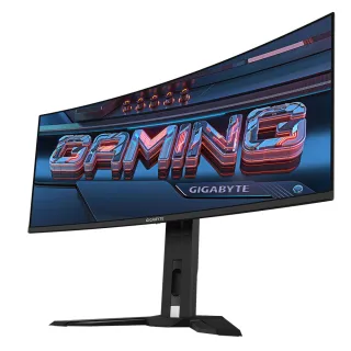 【GIGABYTE 技嘉】MO34WQC2 34型 電競螢幕(WQHD/QD-OLED/240Hz/0.03ms/HDMI2.1/TYPE-C/KVM)